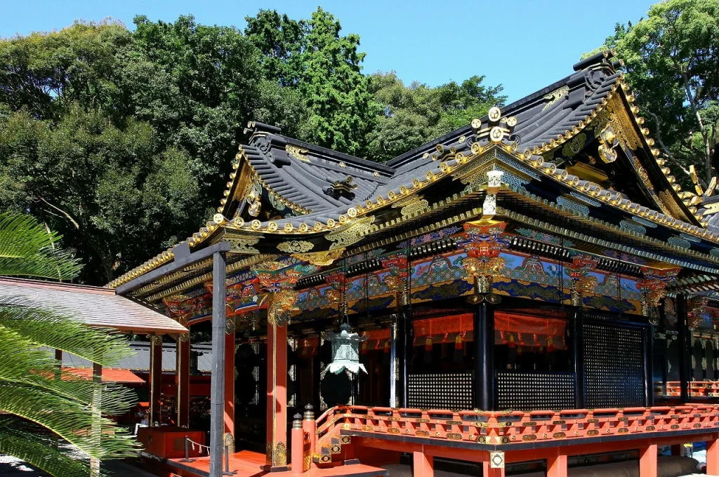 家康が祀られている　久能山東照宮