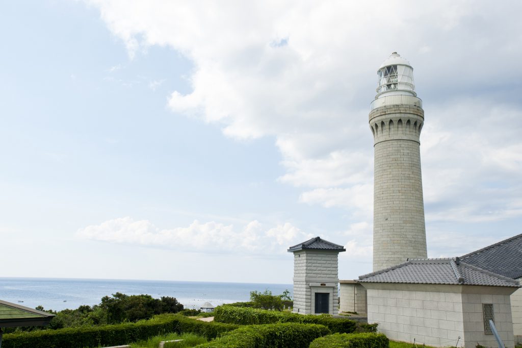 角島灯台 と 角島灯台公園